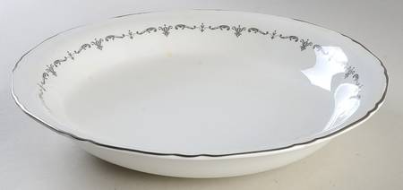Silver Chantilly Large Fruit Bowl by Royal Worcester