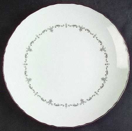 Silver Chantilly Cake Plate by Royal Worcester