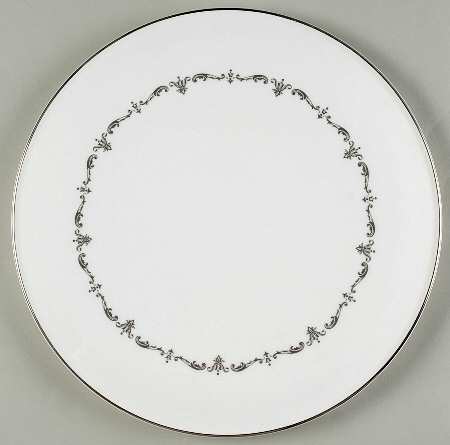 Silver Chantilly Cake Plate by Royal Worcester