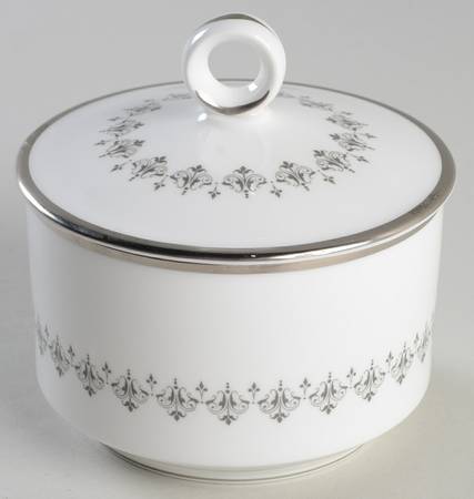 Silver Frost Sugar Bowl & Lid