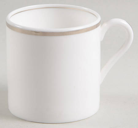 Silver Jubilee Flat Demitasse Cup