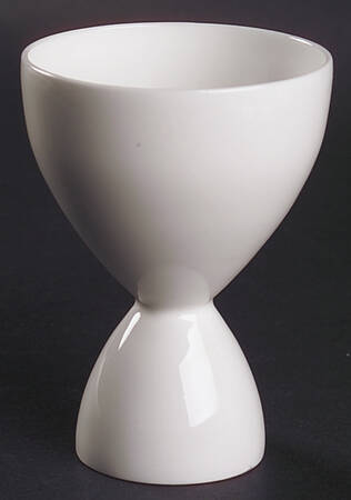 Snow (Z2697, No Trim) Double Egg Cup