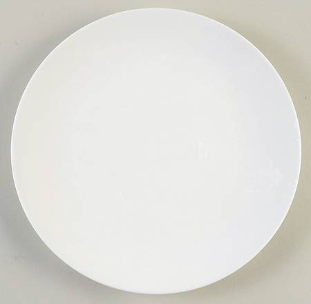 Snow (Z2697, No Trim) Luncheon Plate