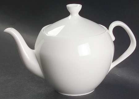 Snow (Z2697, No Trim) Teapot & Lid