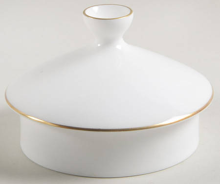 Snow (Z2699-1, Gold Trim) Lid for Teapot