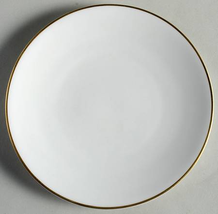 Snow (Z2699-1, Gold Trim) Bread & Butter Plate