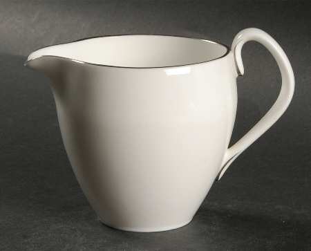Snow (Z2699-2, Platinum Trim) Creamer