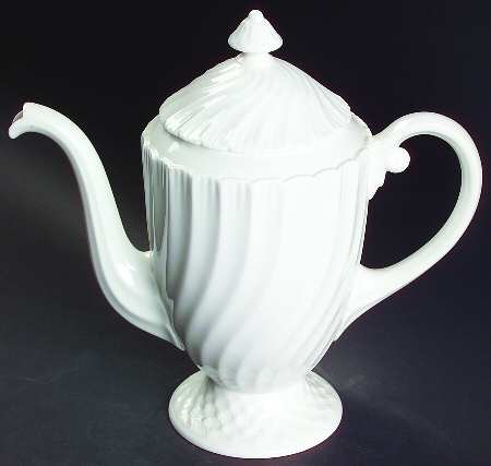 Snowflake Coffee Pot & Lid