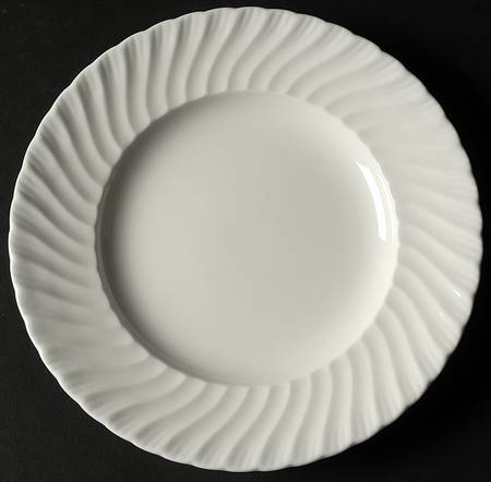 Snowflake Salad Plate