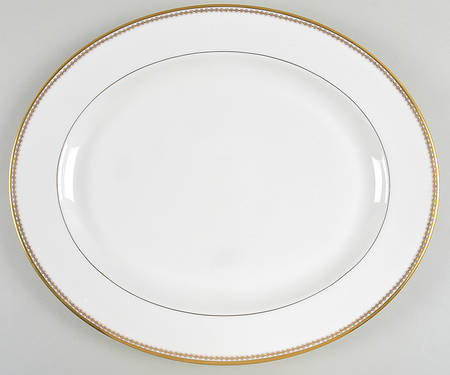 Somerset 15" Oval Serving Platter