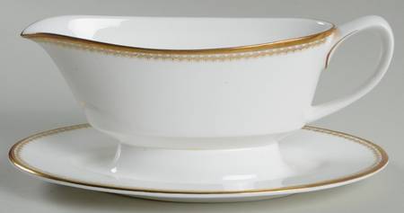 Somerset Gravy Boat with Attached Underplate
