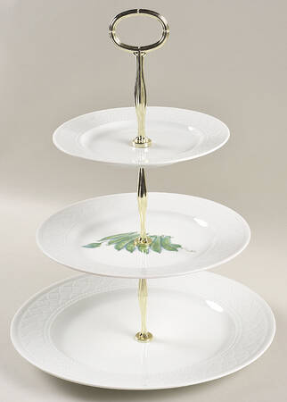Somerset 13 7/8"-14 1/4" 3-Tiered Serving Tray(DP,SP,BB) HC