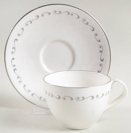 Sonata Flat Demitasse Cup & Saucer Set