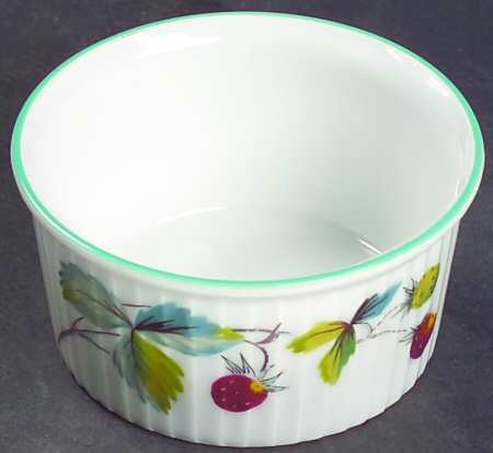 Strawberry Fair (Oven To Table, Bluetrim) Ramekin