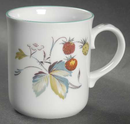 Strawberry Fair (Oven To Table, Bluetrim) Mug