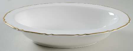 Strathmore 10" Oval Vegetable Bowl