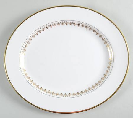 Summer Morning 13" Oval Serving Platter