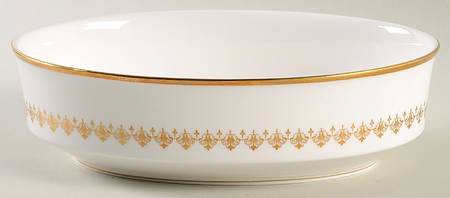 Summer Morning 9" Oval Vegetable Bowl