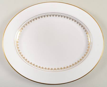 Summer Morning 15" Oval Serving Platter