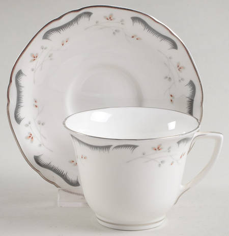 Sutton Footed Demitasse Cup & Saucer Set
