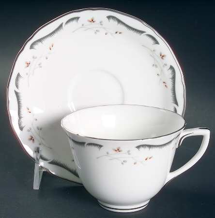 Sutton Flat Cup & Saucer Set