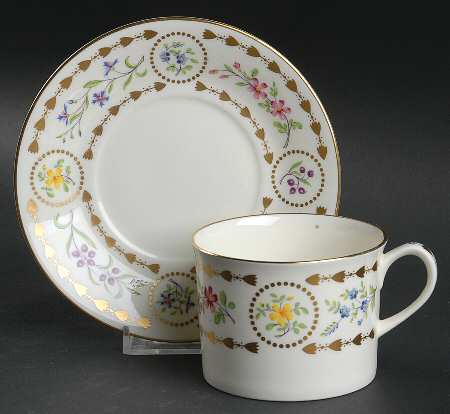 Trianon Flat Cup & Saucer Set