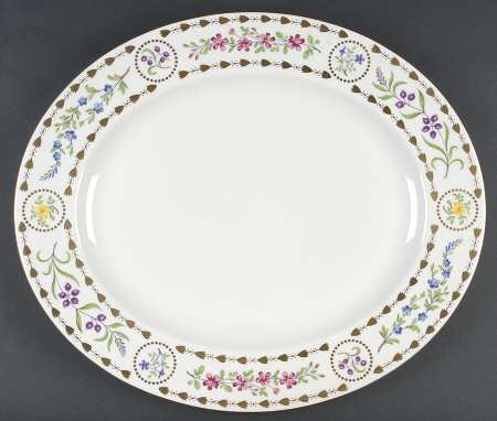 Trianon 17" Oval Serving Platter