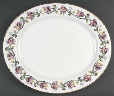 Tulip 15" Oval Serving Platter