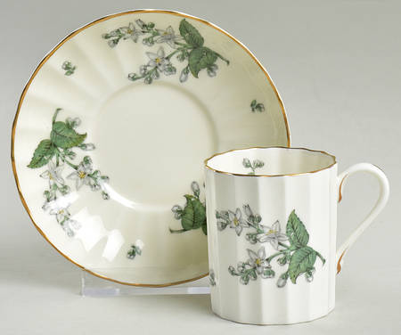 Valencia Flat Demitasse Cup & Saucer Set