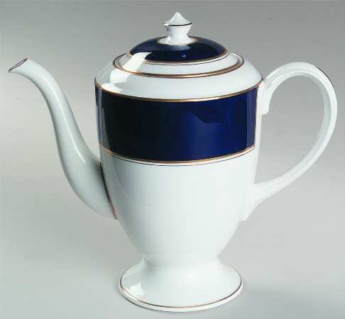 Ventura Cobalt Blue Coffee Pot & Lid