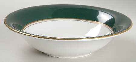 Ventura Dark Green Coupe Cereal Bowl