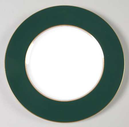 Ventura Dark Green Luncheon Plate