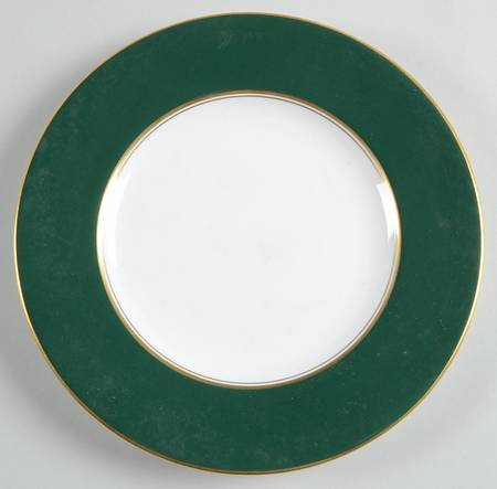 Ventura Dark Green Salad Plate