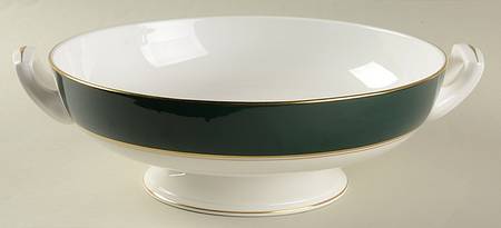 Ventura Dark Green Round Vegetable No Lid