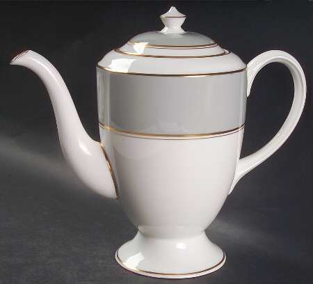 Ventura Grey Coffee Pot & Lid