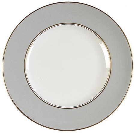 Ventura Grey Luncheon Plate
