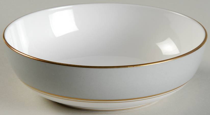 Ventura Grey Coupe Cereal Bowl