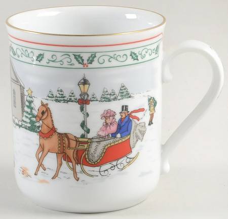 Village Christmas Mug
