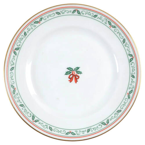 Village Christmas Bread & Butter Plate