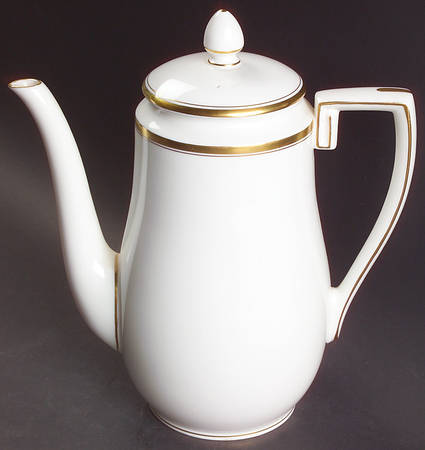 Viceroy (Gold Trim) Coffee Pot & Lid