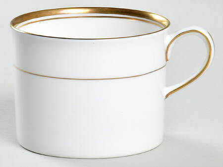 Viceroy (Gold Trim) Flat Cup