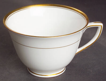 Viceroy (Gold Trim) Footed Cup