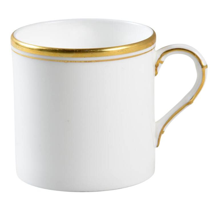 Viceroy (Gold Trim) Flat Demitasse Cup
