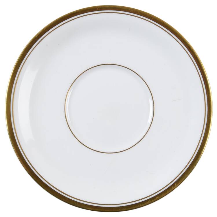 Viceroy (Gold Trim) Saucer for Cream Soup Bowl