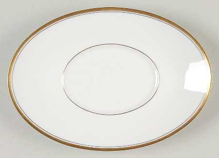 Viceroy (Gold Trim) Underplate for Gravy Boat