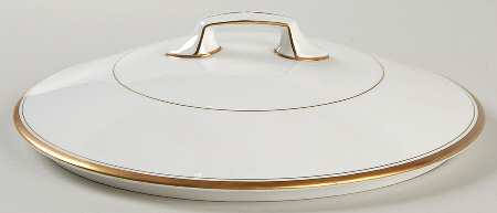 Viceroy (Gold Trim) Lid for Round Vegetable