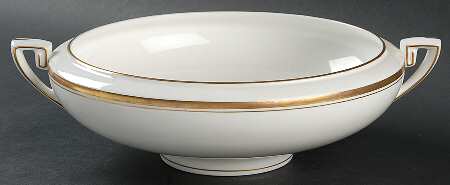 Viceroy (Gold Trim) Round Vegetable No Lid
