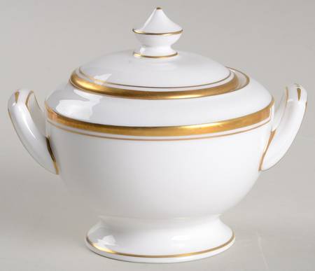 Viceroy (Gold Trim) Sugar Bowl & Lid
