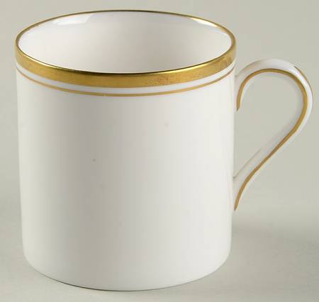 Viceroy (Gold Trim) Flat Demitasse Cup