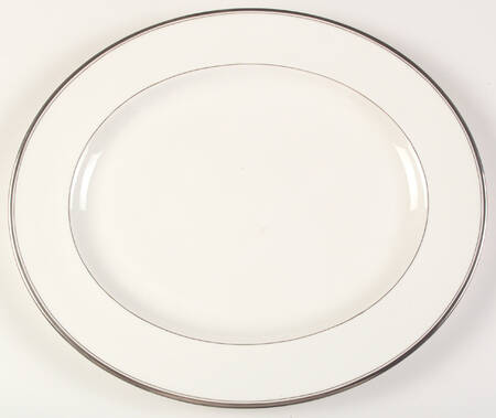 Viceroy (Platinum Trim) 17" Oval Serving Platter
